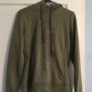 Green Hoodie with Front Pocket